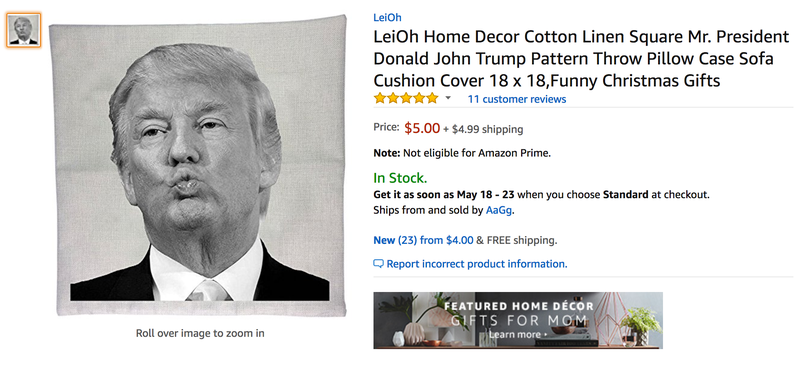 Illustration for article titled Here Are Some Pillows Sean Spicer Might Scream Into Tonight